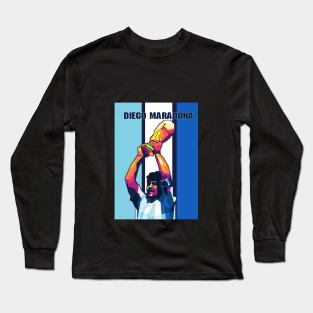 Diego Maradona Long Sleeve T-Shirt